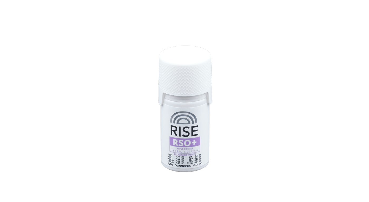 Rise - 200mg RSO Tablets + Live Resin - Apple Fritter