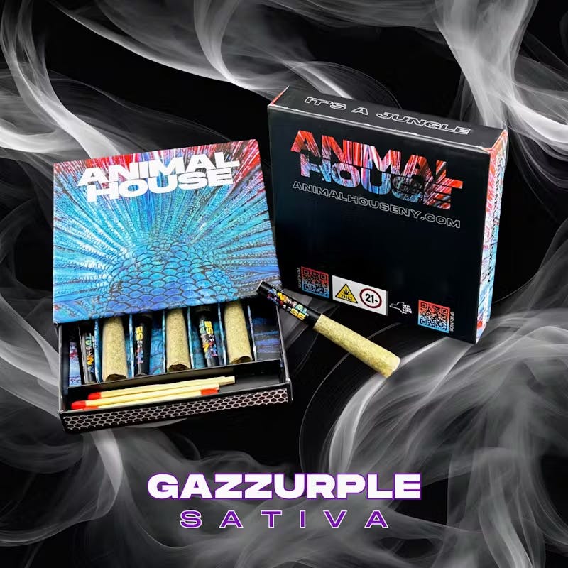 Pre-Roll | Animal House | Gazzurple | Infused | 7ct | 3.5g