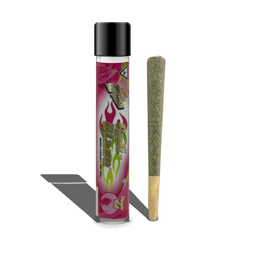 Cali Blaze 1.2g Infused Preroll Dragon Fruit