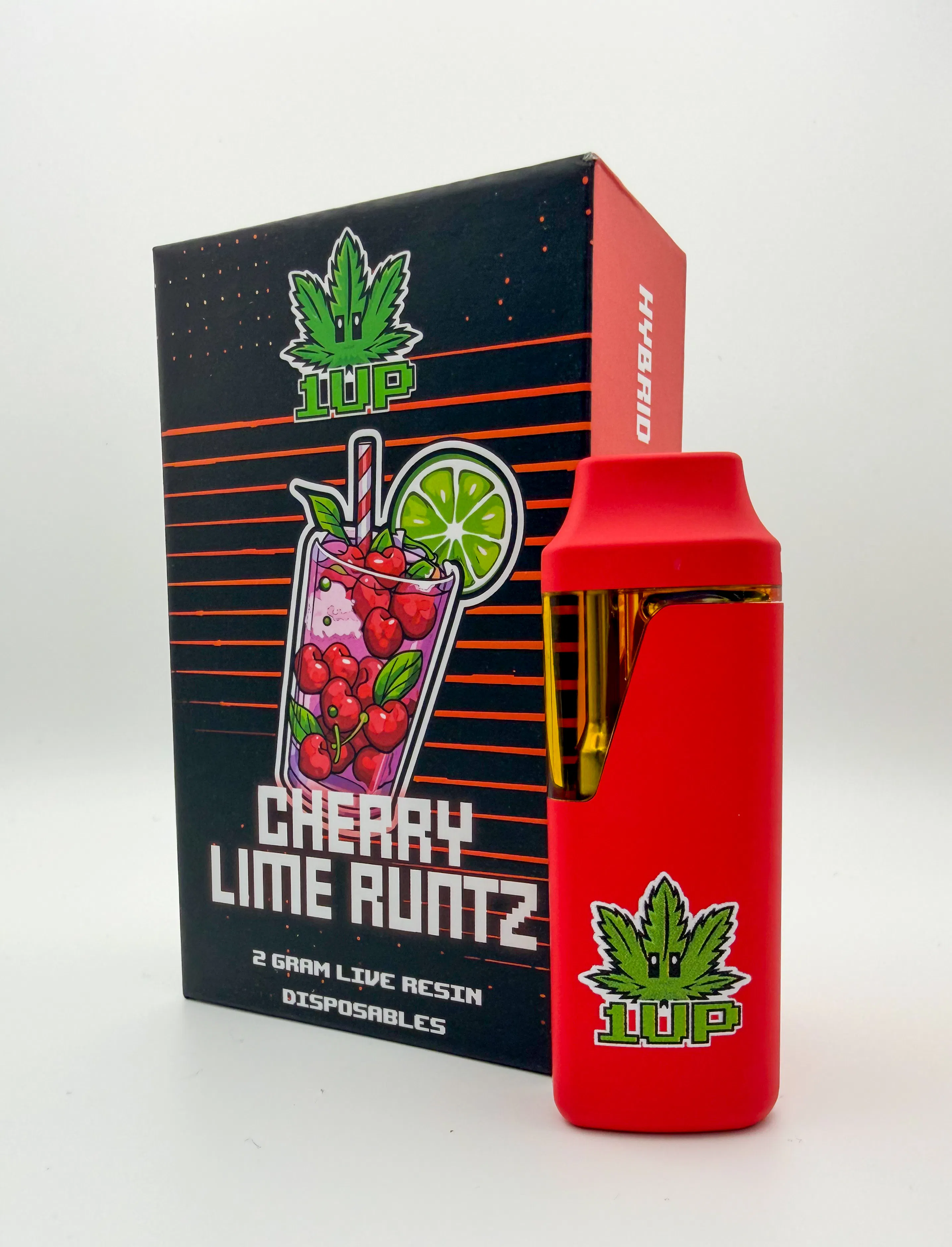 Disposable | Resin | Cherry Lime Runtz | 2g | 1UP | Uniq Cannabis