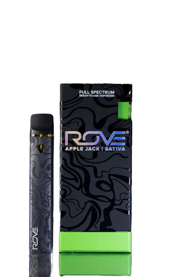 Rove Disposable Live Resin Diamond Apple Jack 1g (sativa, live resin disposable)