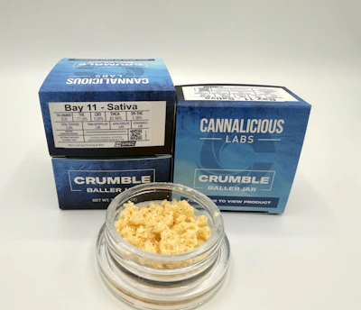 Cannalicious - 7g Crumble Baller Jar - Bay 11 - CONCENTRATES by Cannalicious Labs at King of Budz
