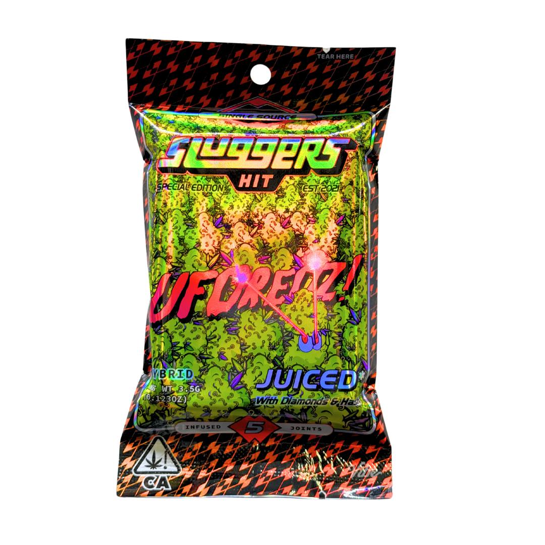 UFOREOZ DIAMONDS & HASH INFUSED 5PK PREROLLS