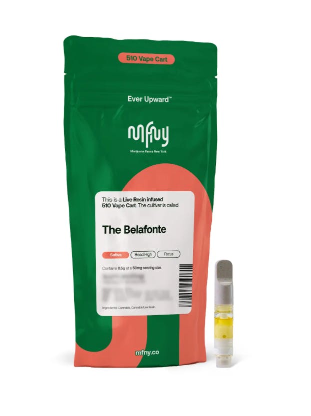 Cart | MFNY| Live Resin 510 Cart | The Belafonte | .5g