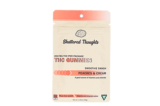 Shattered Thoughts | Gummies - 200mg - Peaches & Cream
