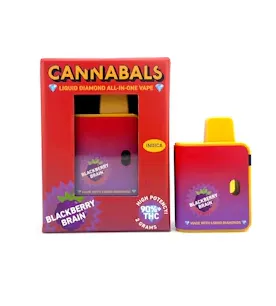 Cannabals - Blackberry Brain Liquid Diamonds Disposable Vape - 2g