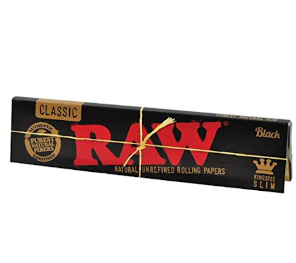 Product RAW | King Size Slim | Classic Black Papers