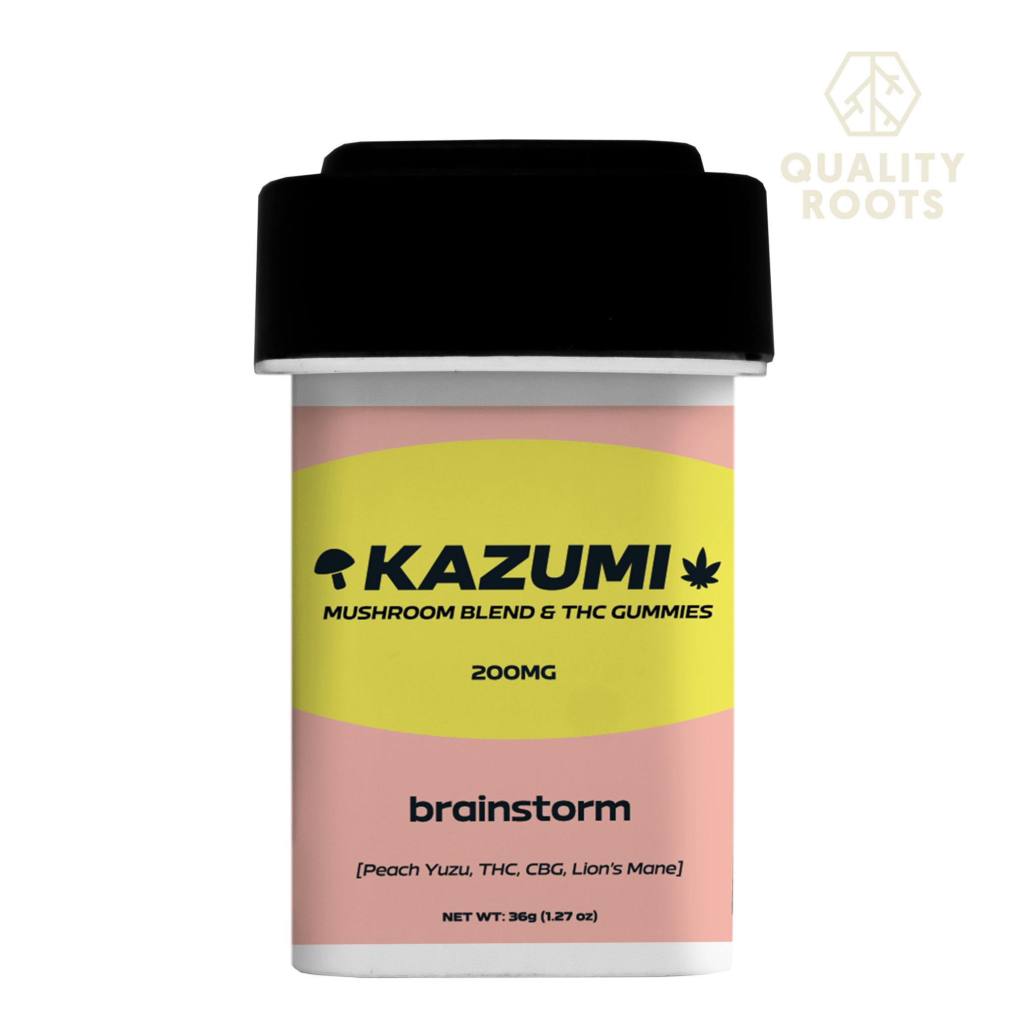 Kazumi - Brainstorm Functional Mushroom Gummies 200mg