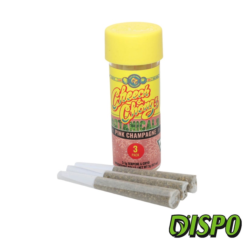 Cheech And Chong - Pink Champagne 3 Pack Infused Pre-Rolls