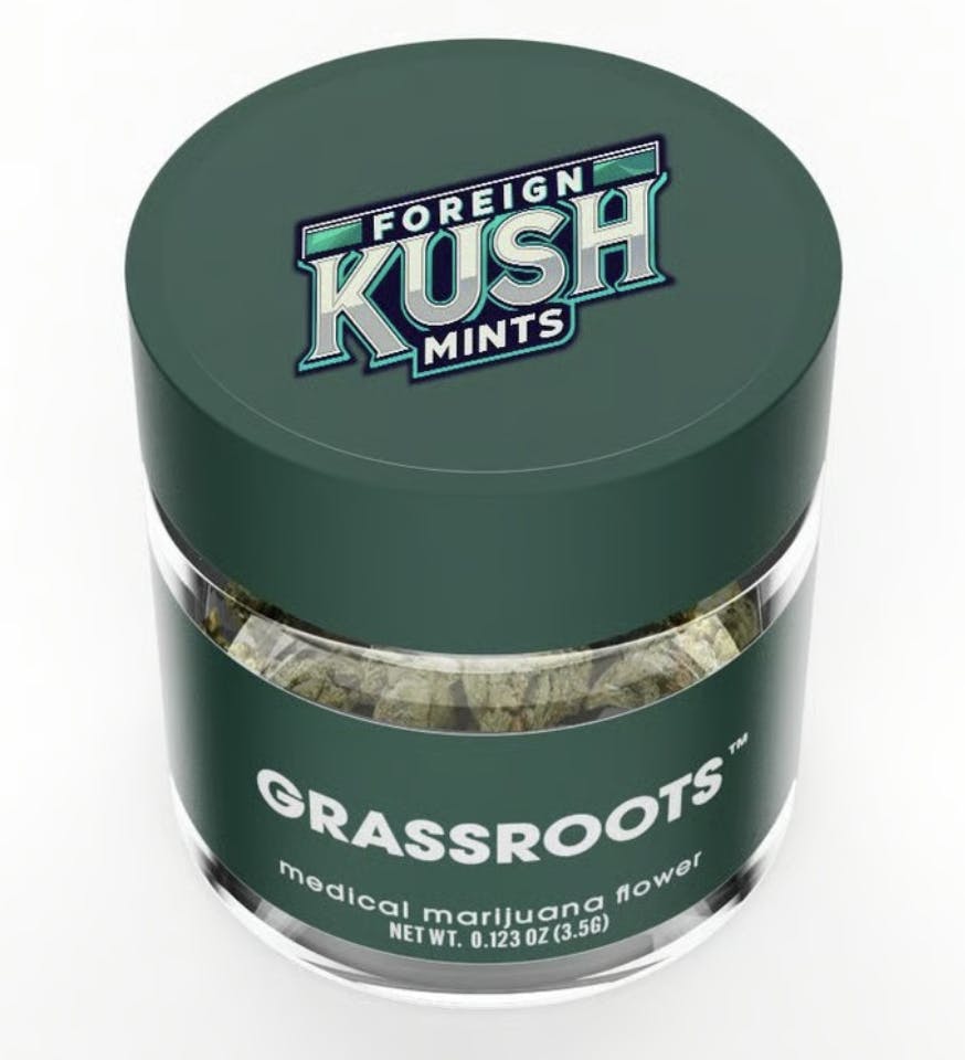 Grassroots Dark Heart Collection 7g- Foreign Kush Mints- Indica