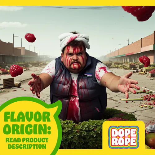 DOPE ROPE | Totally Razz | 200MG | Premium Gummy Rope-3
