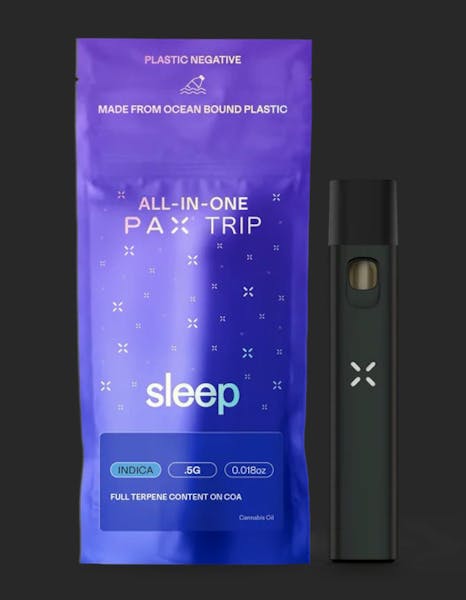 Sleep 1:1 (THC:CBD) - 0.5g Disposable Vape - PAX