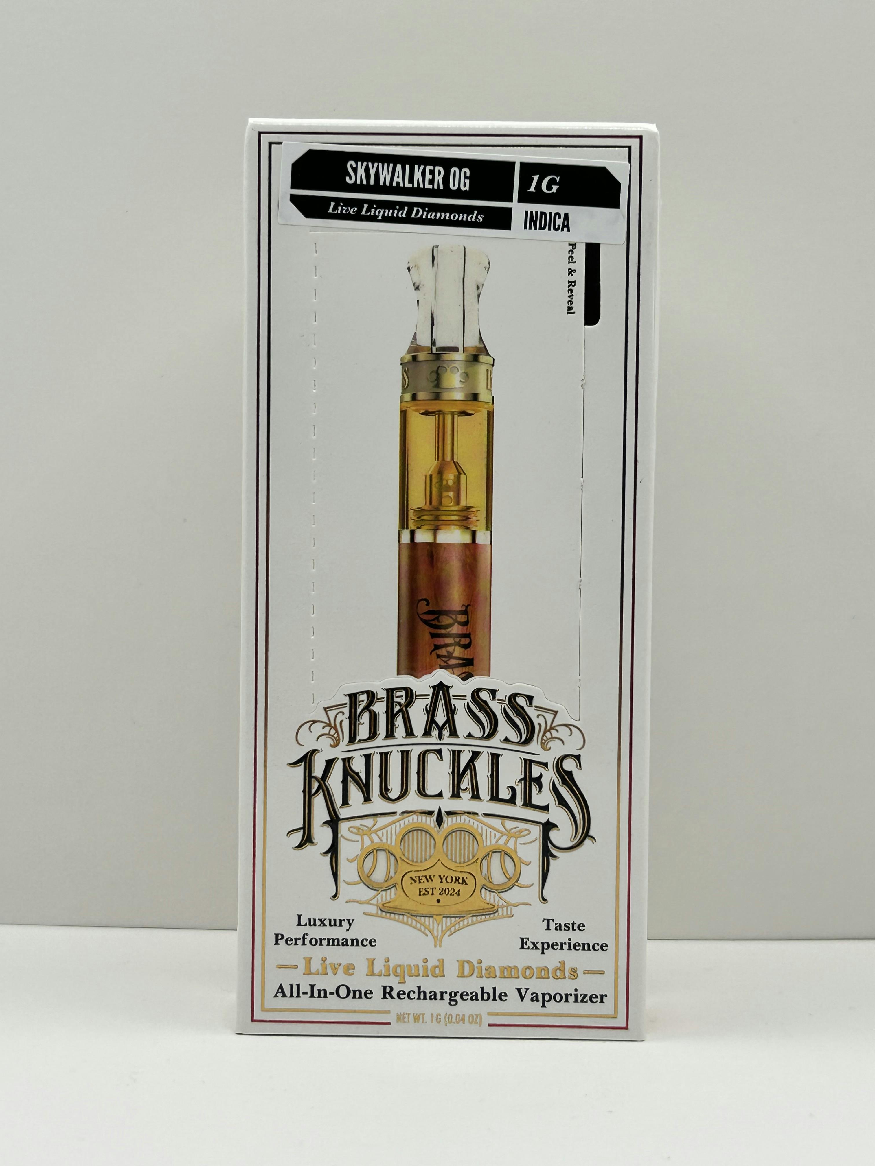 Photo of Brass Knuckles – Skywalker OG Liquid Diamonds – AIO