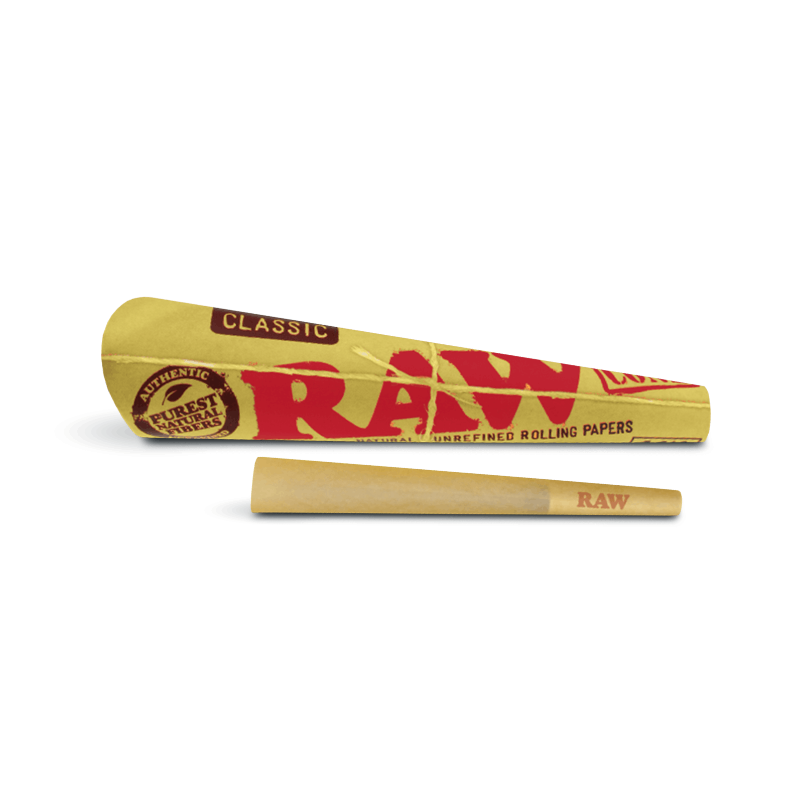 Raw - classic 1¼ cones | 6-pack