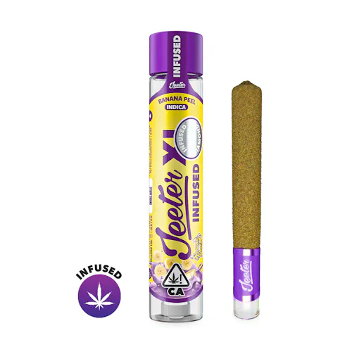 JEETER XL BANANA PEEL INDICA (INFUSED)-active