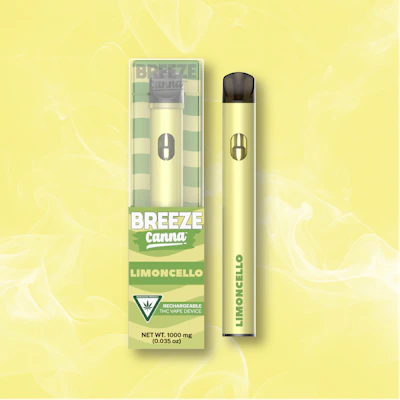 Limoncello - Seasonal 1g PLUS Disposable Device — BREEZE Canna