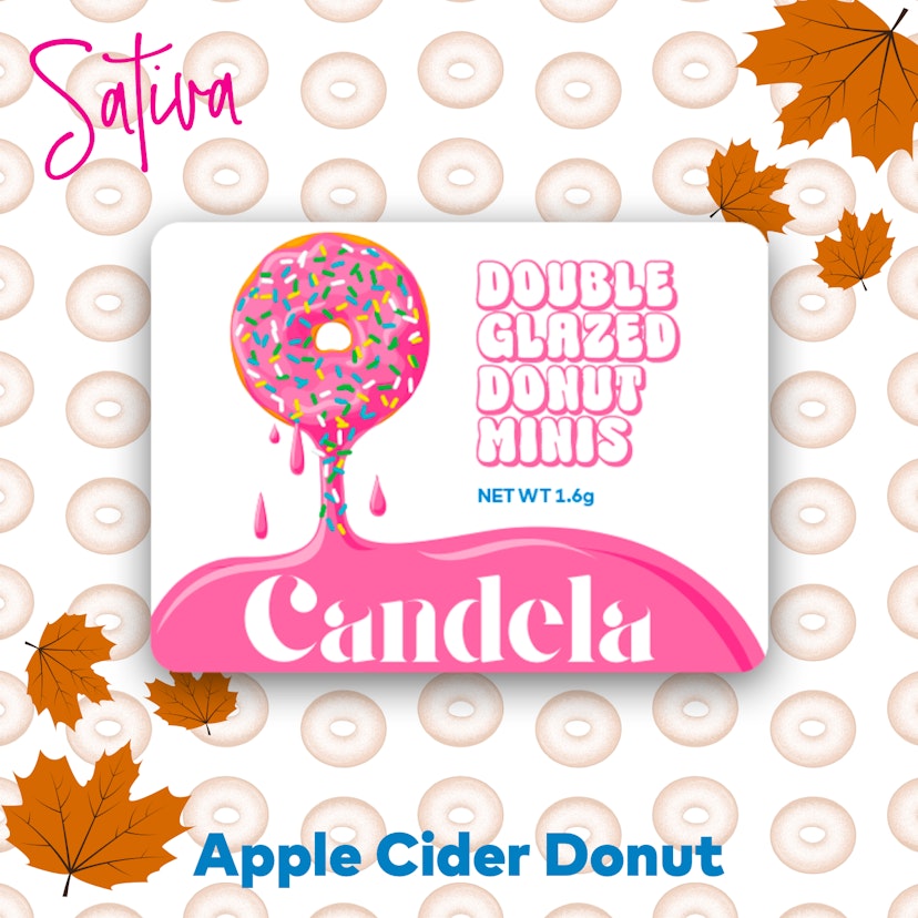 "Apple Cider Donut" Double Glazed Donut Minis - 1.6G