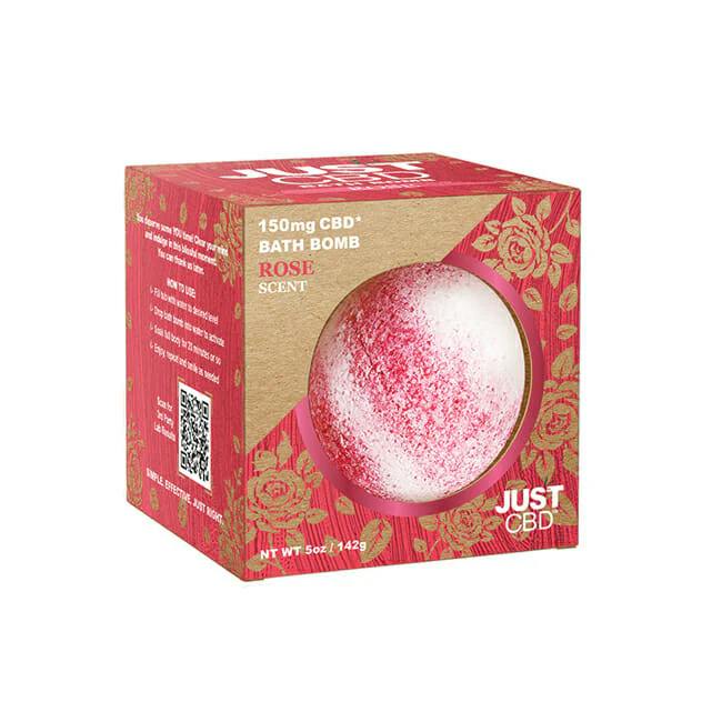 JustCBD JUST CBD BATH BOMB ROSE