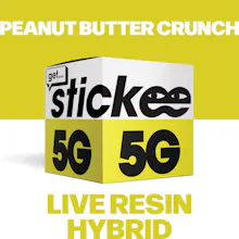 Stickee - 5g Live Resin - Peanut Butter Crunch