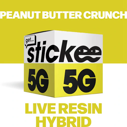 Stickee - 5g Live Resin - Peanut Butter Crunch