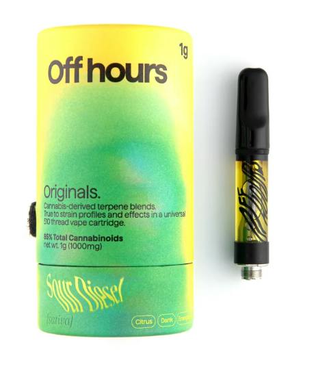 Sour Diesel Vape Cartridge | Sativa | Off Hours