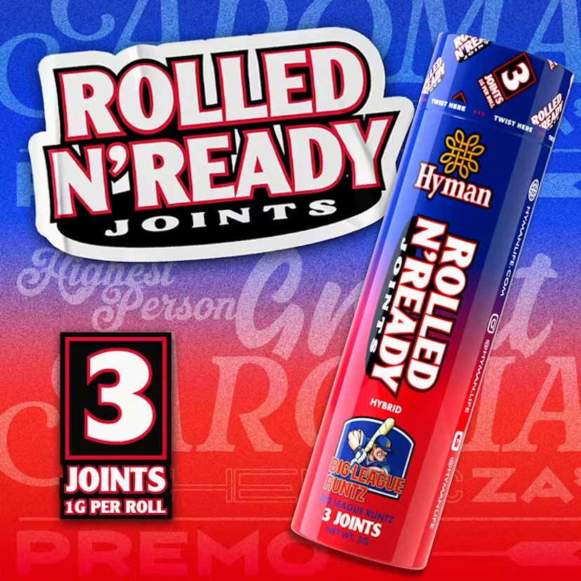 Hyman | Ready Rolled 3 x Preroll Pack | Big League Runtz