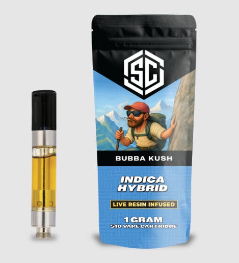 Bubba Kush | 510 Thread | Live Resin | The SC