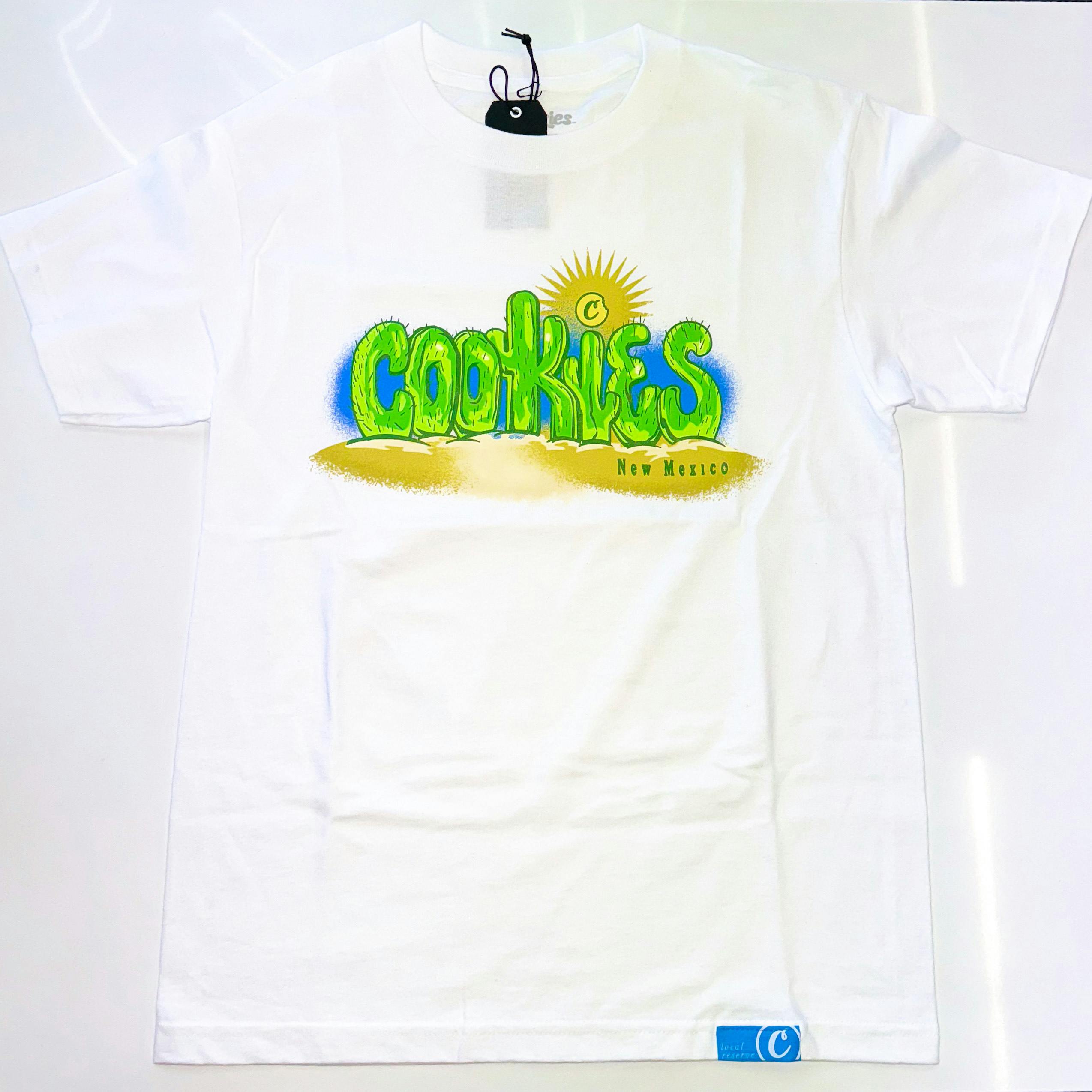 Cookies Local | Cactus White T-Shirt | 4X-Large