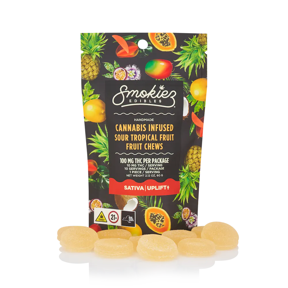Product Smokiez - Tropical Fruit - 10pk - 100mg