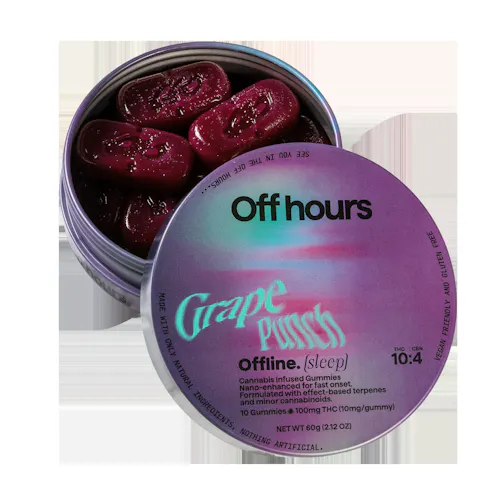 Off Hours | Grape Punch Offline | 100mg-active
