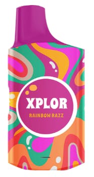 Rainbow Razz Disposable Vape | 1g | High Ties (McCarthy) - Retail