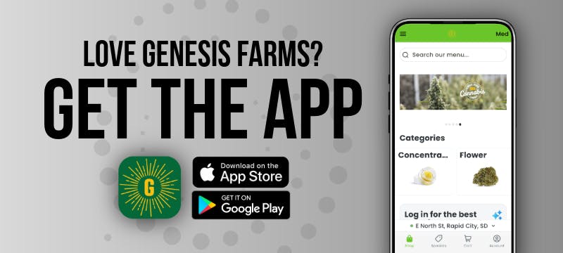 Genesis Farms - RC 230 E North Menu - a Cannabis Dispensary in Rapid City,  SD