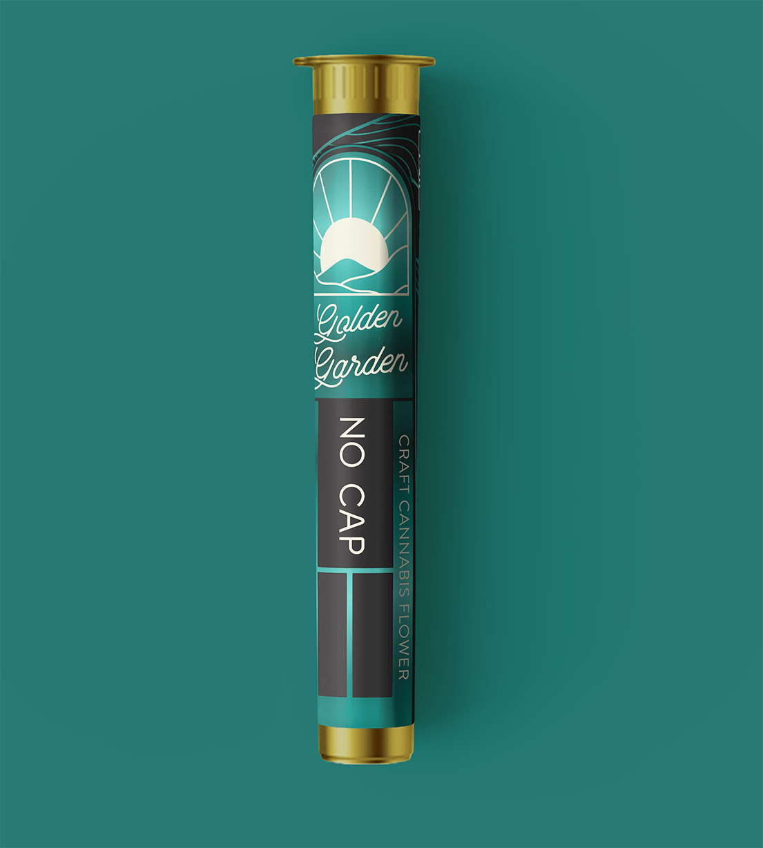 Golden Garden No Cap 1g Pre-roll - The Flowery NY