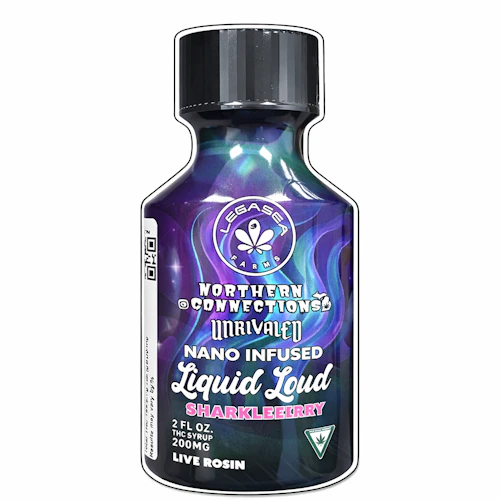 Liquid Loud - 200mg Rosin Syrup - Sharkleberry