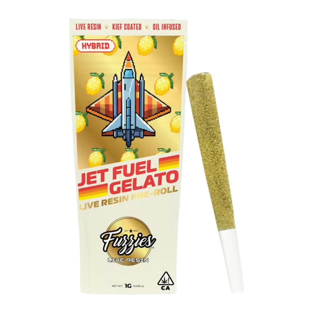 JET FUEL GELATO LIVE RESIN INFUSED PREROLL