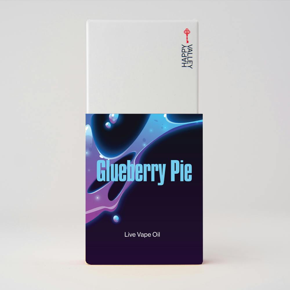 Live Vape Oil Cartridge - Glueberry Pie
