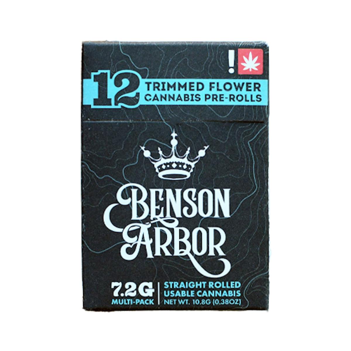 Photo of Benson Arbor .6g TROPIC LEMONS #9/PURPLE CHURRO Pre-Roll 12pk