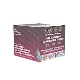 MKX Oil Co. Blazin' Blue Razberry Gummies | 200mg - Pure Options ...