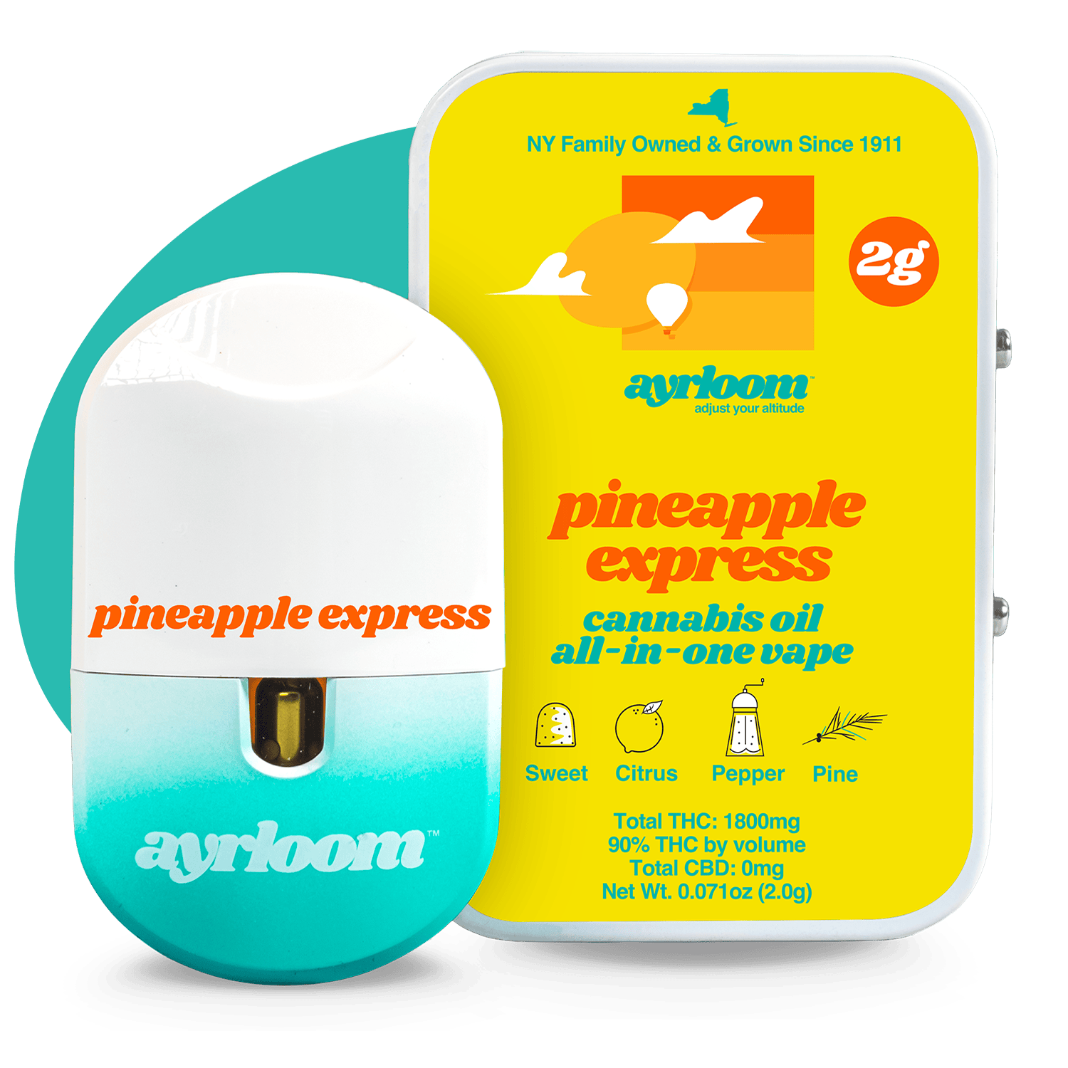 ayrloom | Pineapple Express | AIO | 2g