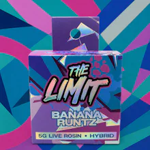 The Limit - 5g Hash Rosin - Banana Runtz