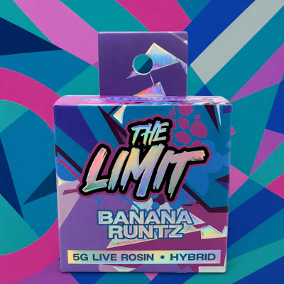 The Limit - 5g Hash Rosin - Banana Runtz