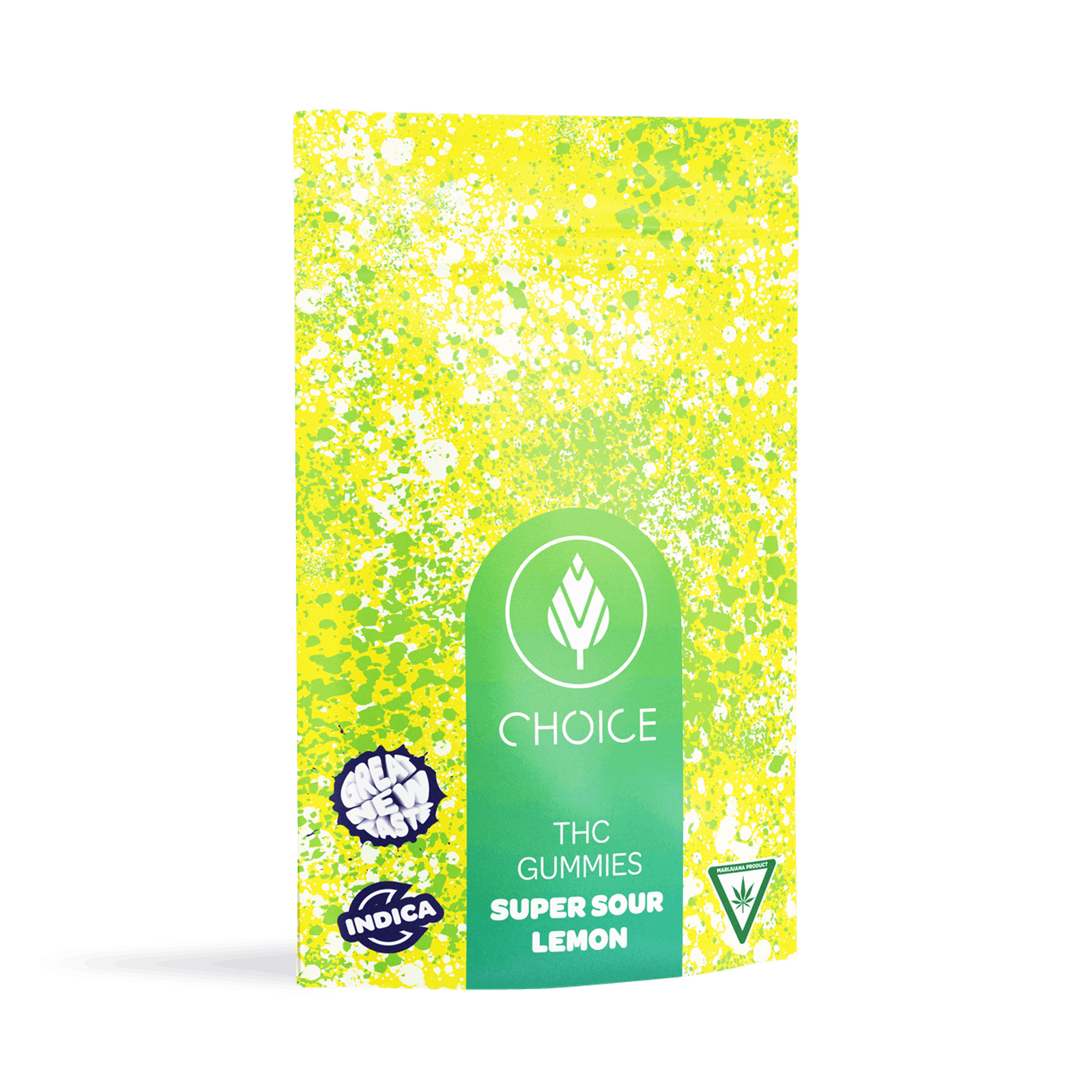 Choice Chews Super Sour Lemon Choice Chews | 200mg — EDIBLES