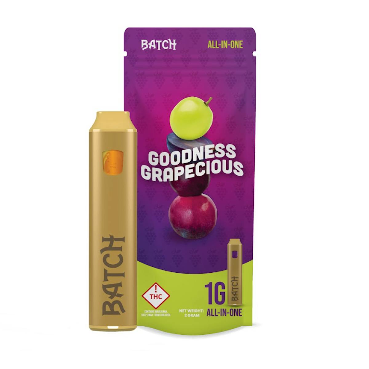 Photo of Batch – Disposables – Goodness Grapecious (I)