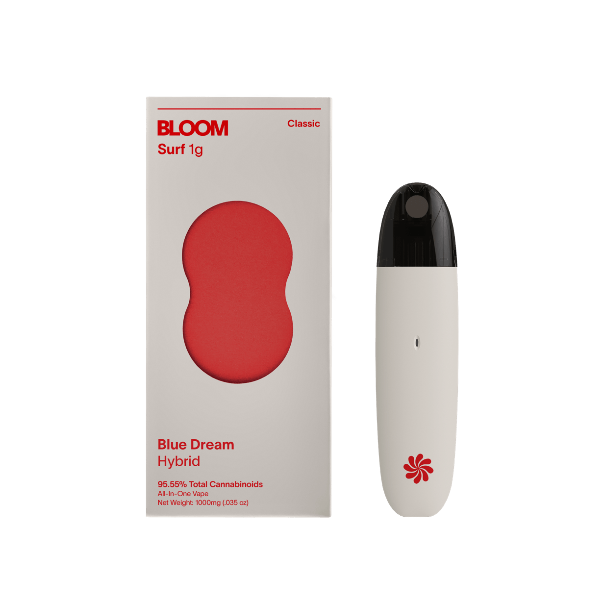 Classic Surf All-In-One 1000mg | Blue Dream — BLOOM cannabis product at ZenZest