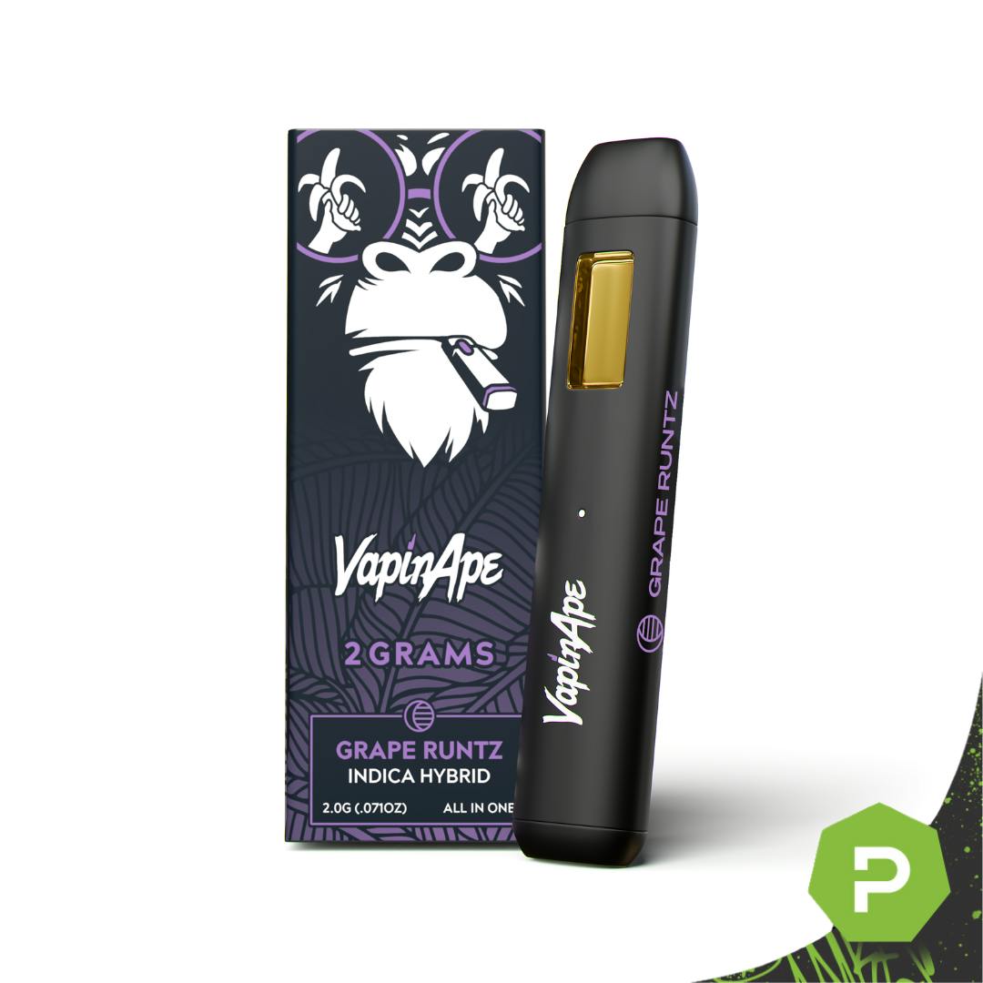 elf bar vape uk Grape Ape, Flavored Distillate, Disposable, 2g