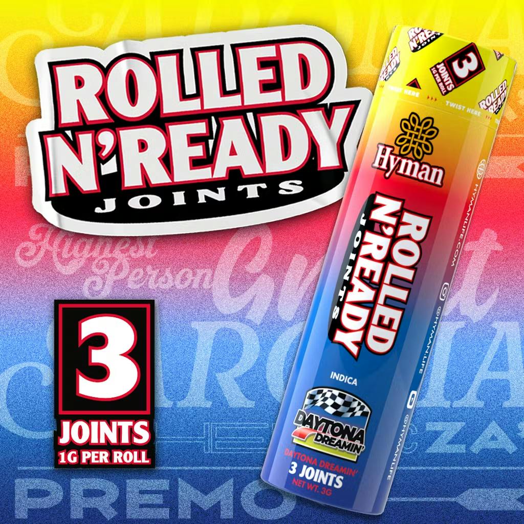 Hyman - 3-Pack 1g Prerolls - Daytona Dreamin