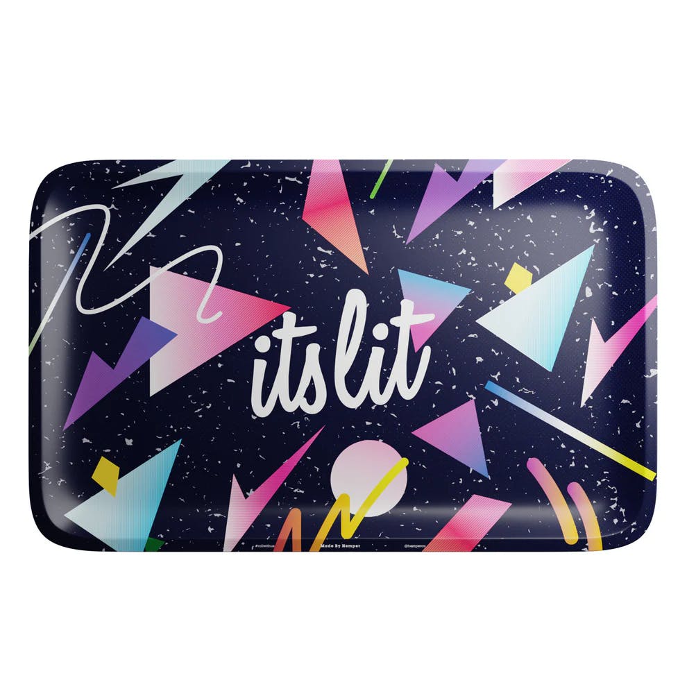 Hemper | It's Lit Party Rolling Tray | Medium