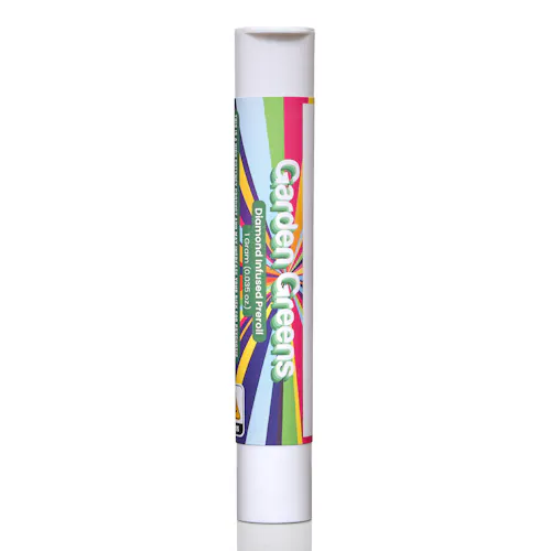 Garden Greens | Diamond Infused Preroll | Gelato Ayo | 1g-active