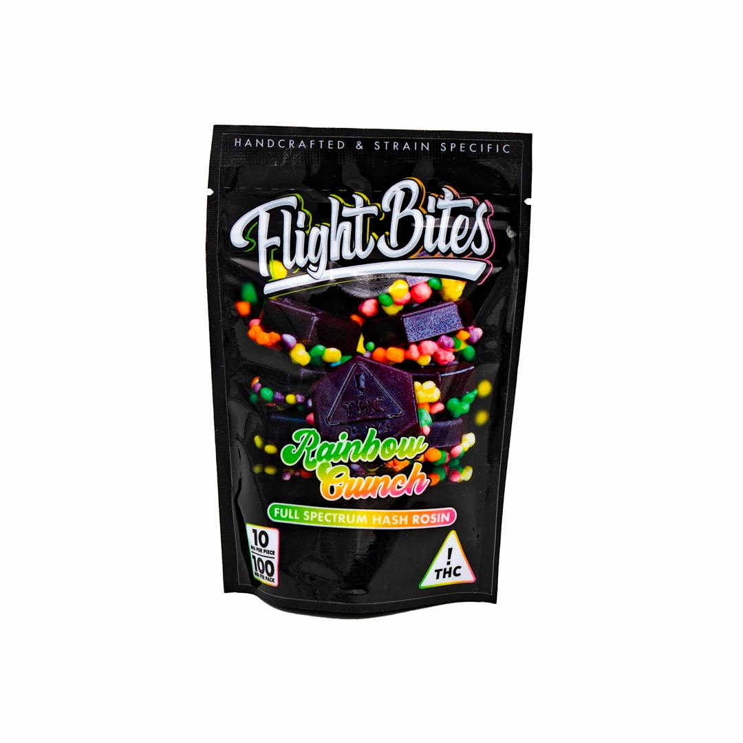 The Grower Circle Flight Bites | Rainbow Crunch Rosin Gummies 100mg ...