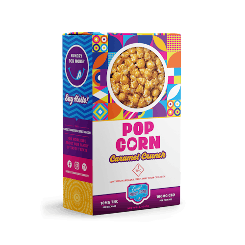  Sweet Mary Jane Caramel Crunch Popcorn 10:1 100mg CBD/10mg THC photo